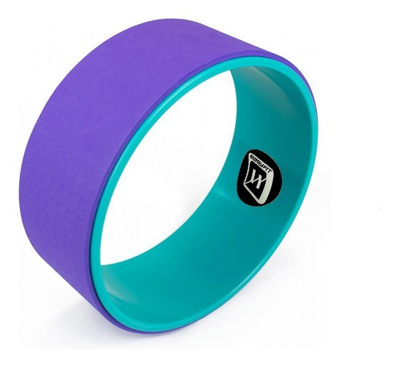 Колесо для йоги EasyFit TPE 33 см бузково-м'ятне, EFIT_EF-1824-PuM