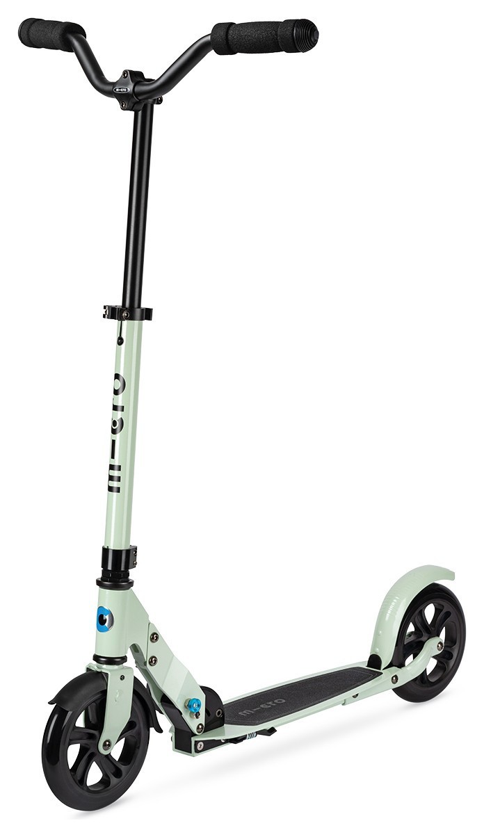 Самокат MICRO серії "Speed Deluxe" - КОЛІР ЗЕЛЕНОЇ ГЛИНИ (складаний, до 100 kg, двоколісний), SA0211