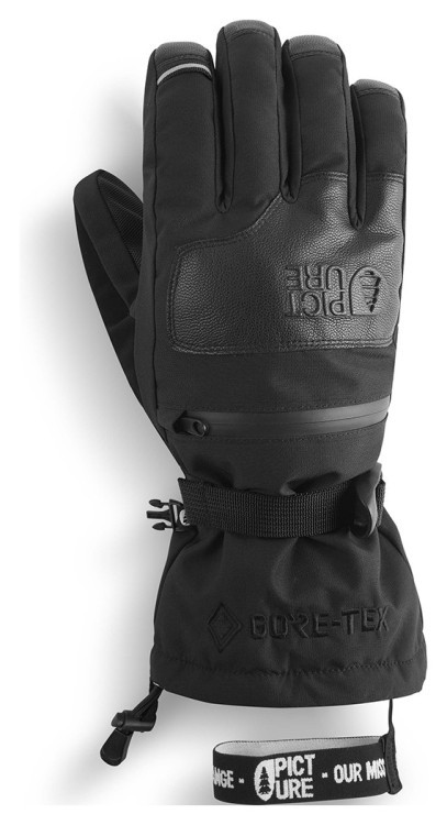 Picture Organic лыжные перчатки Grabey GTX black 8, GT0165A-8