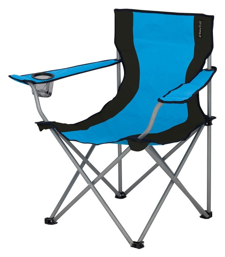 Cтілець туристичний Eurotrail LAUSANNE Azure/black (ETCF0691), RCH_13713