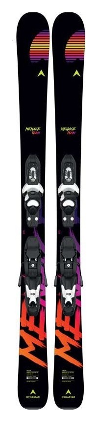 Ліжі гірські дитячі (комплект) Dynastar MENACE TEAM+KID-X 4 128см Black/multicolor (DAIJC01+FCFK002) O, RCH_20518