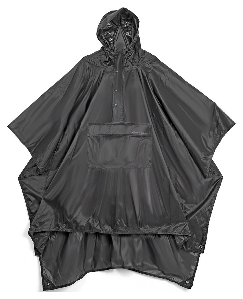 Lifeventure пончо Poncho black, 62150