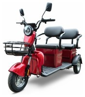 Електроскутер триколісний SPACE SHUTTLE XL 72B 1000Вт 20А*г барабан/барабан свинцево-кислотний червоний 2026