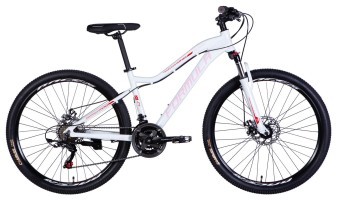 Велосипед AL 26" Formula ALPINA DD FR рама-15" білий з рожевим 2026
