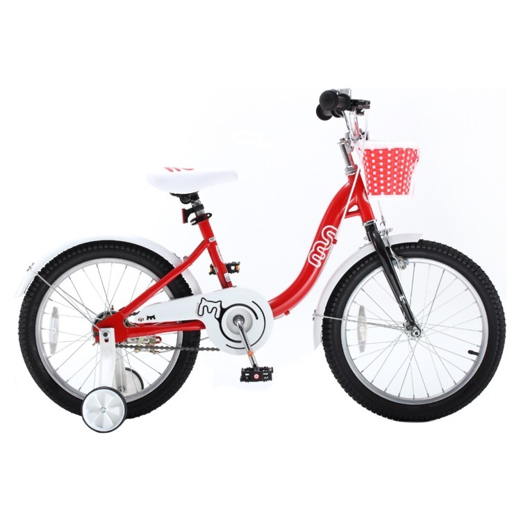 Велосипед дитячий RoyalBaby Chipmunk MM Girls 18", OFFICIAL UA, червоний, CM18-2-red