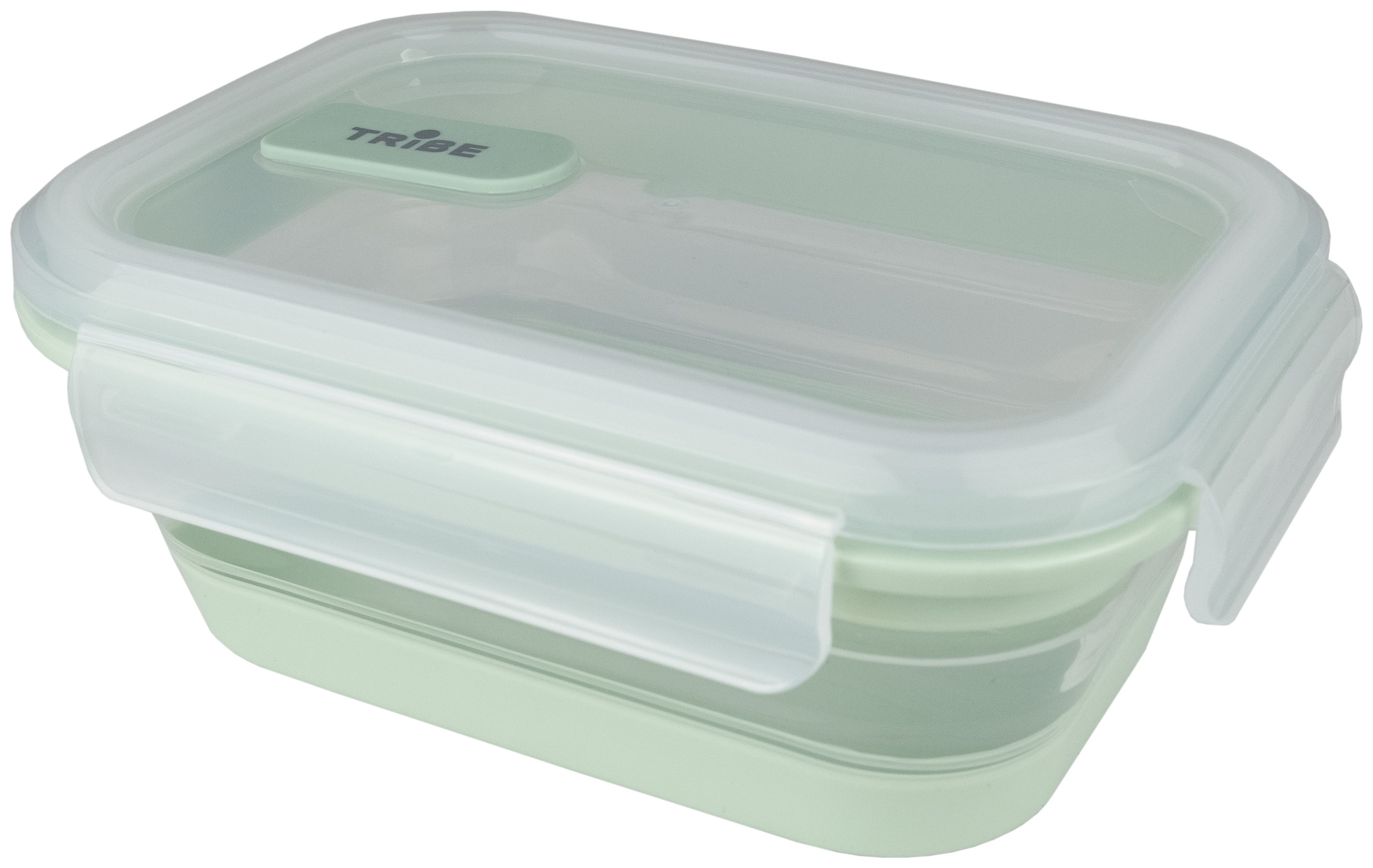 Контейнер Tribe Collapsible Container 800 мл силиконовый T-FF-0028, mint, T-FF-0028-mint