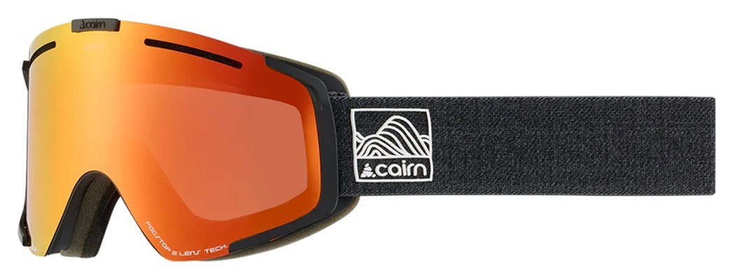 Cairn маска Genesis CLX3 mat black-red, 0580961-902