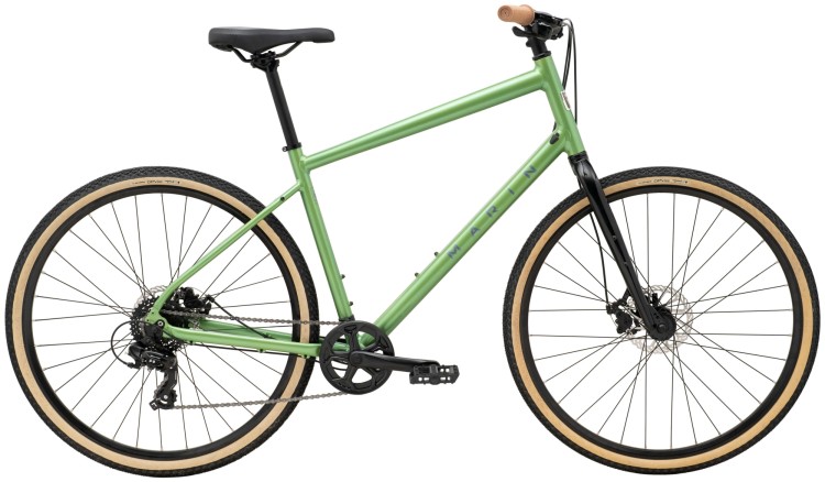 Велосипед 28" Marin Kentfield 1 рама - L 2024 Gloss Green/Black/Gray, SKE-68-20