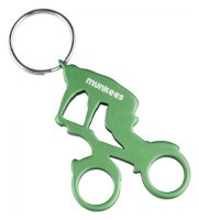 Munkees 3527 брелок-открывашка Biker green