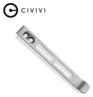Кліпса кишенькова сталева Civivi без гвинтів CA-06B-V1