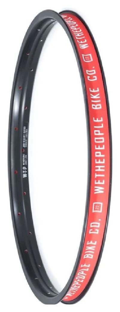 Обід WeThePeople LOGIC 20" 35mm 36H straight sleeved чорний, VELD_4055822043960