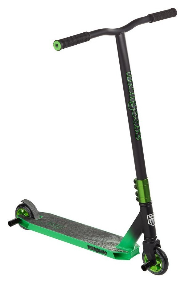 Трюковый самокат Mongoose Rise 100 Pro Freestyle Green (R6314AINT), RCH_9752