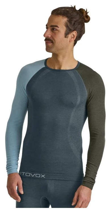 Термофутболка Ortovox 120 Comp Light Long Sleeve Mns, GRG_025.001.1168