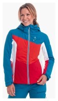 Куртка жіноча утеплена жіноча SKI JACKET SCHLADMING3 36 Turquoise 0750 (10-12509)