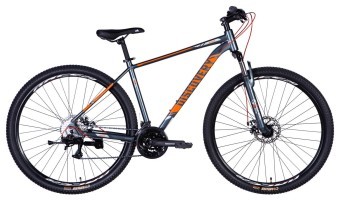 Велосипед AL 29" Discovery BASTION DD CS рама-19" сіро-помаранчевий 2025