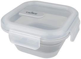 Контейнер Tribe Collapsible Container 500 мл силиконовый T-FF-0027, grey