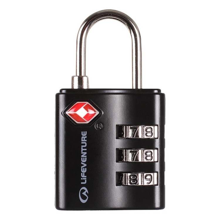 Замок Lifeventure TSA Combi Lock black, 9714