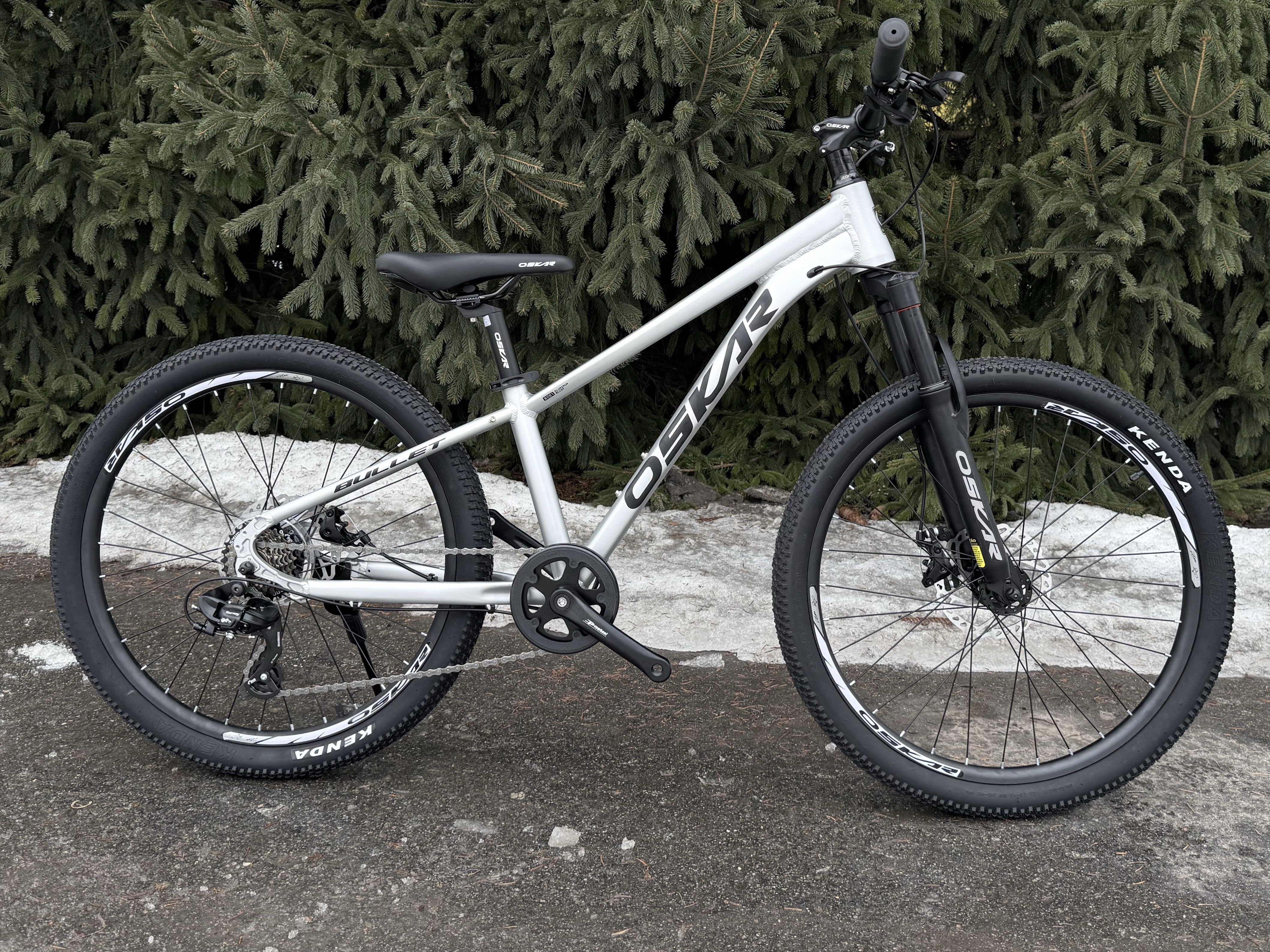 Велосипед Oskar 24" Bullet світло-сірий 2026, OSK_3531100035