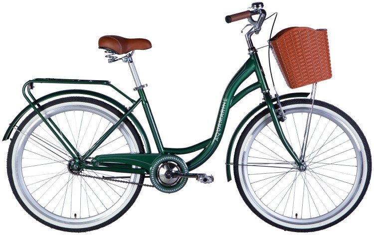 Велосипед ST 26" Dorozhnik AQUAMARINE BH рама-17" зеленый 2025, OPS-D-26-326