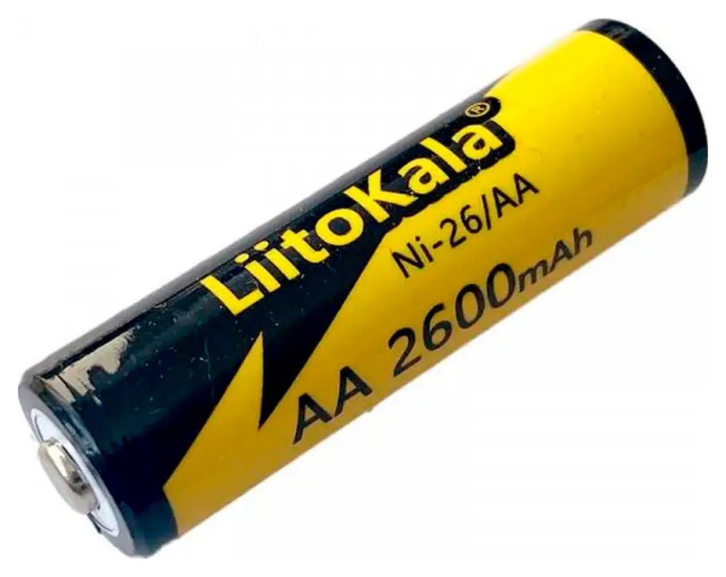 Аккумулятор LiitoKala Ni-26/AA 1.2V AA 2600mAh battery, FNR_Ni-26/AA