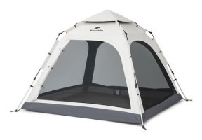 Намет чотиримісний автоматичний Naturehike Ango CNK2550WS010, сірий