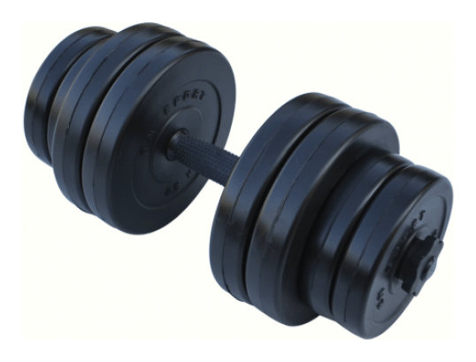 Гантель композитний RN-Sport 16 кг - 1 шт., RNS_BDone-16