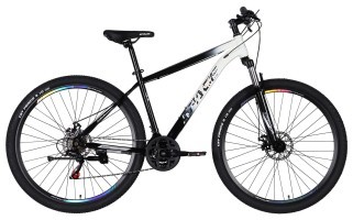 Велосипед уцінений ST 27.5" SPACE MARS DD FR рама-17" чорний з білим 2026