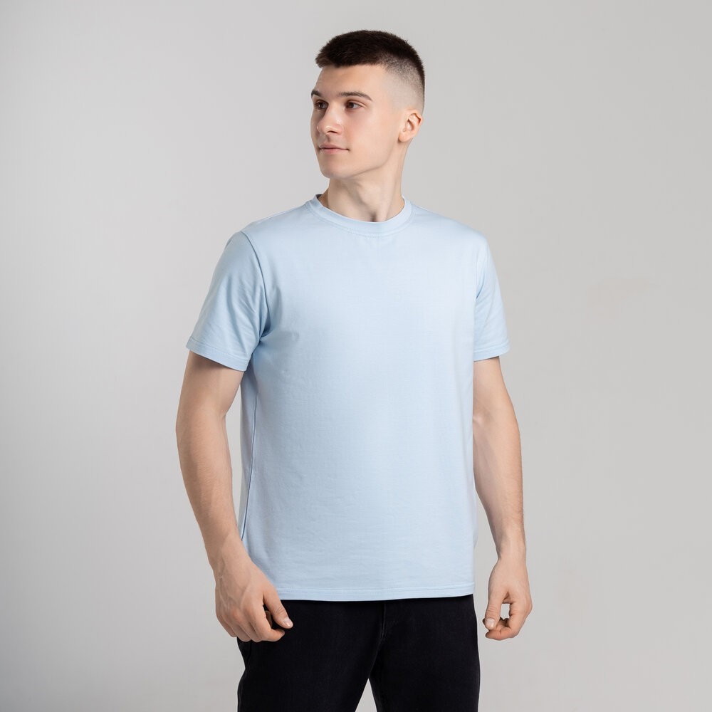 Чоловіча футболка світло-блакитна Pobedov Peremoga, POB_00000008980