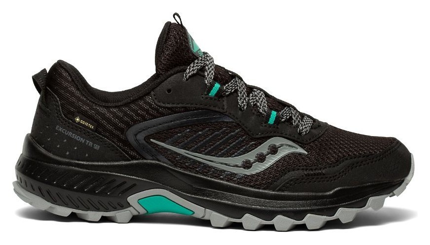 Кроссовки женские Saucony EXCURSION TR15 GTX W 40 (8.5US) Black/jade (10672-1s), RCH_13112