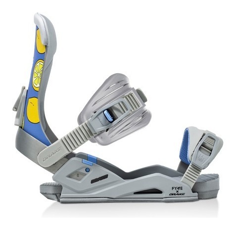 Кріплення для сноуборду Drake RELOAD FYVE L/XL Citrus/grey/blue (71122046), RCH_21680