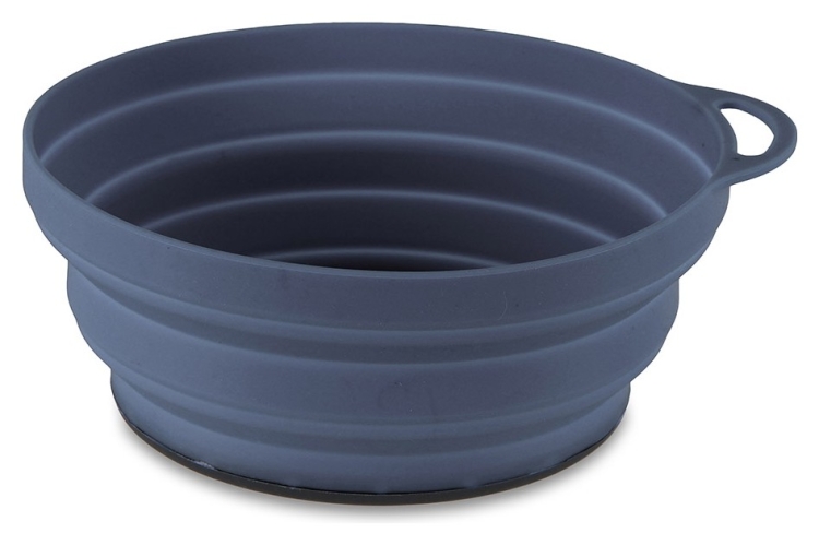 Тарілка Lifeventure Silicone Ellipse Bowl graphite, 75525