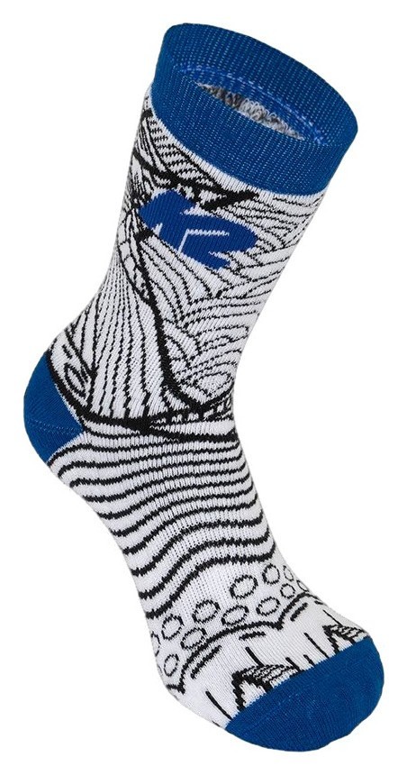 Носки для туризму дитячі K2 SKATE JUNIOR 2 PACK 27-30 White/blue (15303), RCH_19252