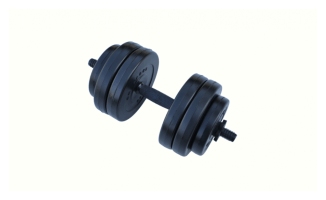 Гантель композитный RN-Sport 13 кг – 1 шт.