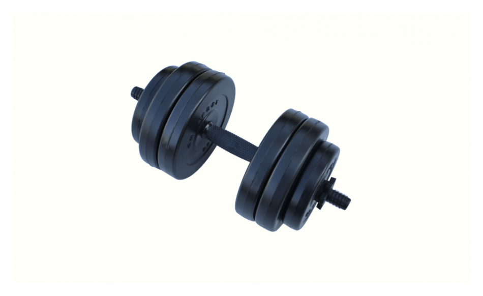 Гантель композитний RN-Sport 13 кг - 1 шт., RNS_BDone-13