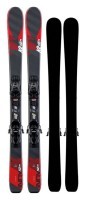 Ліжі гірські комплект для підлітків K2 INDY 4.5+FDT JR 88см Grey/red/black (10D0808.109.1+10D1019.109.2)