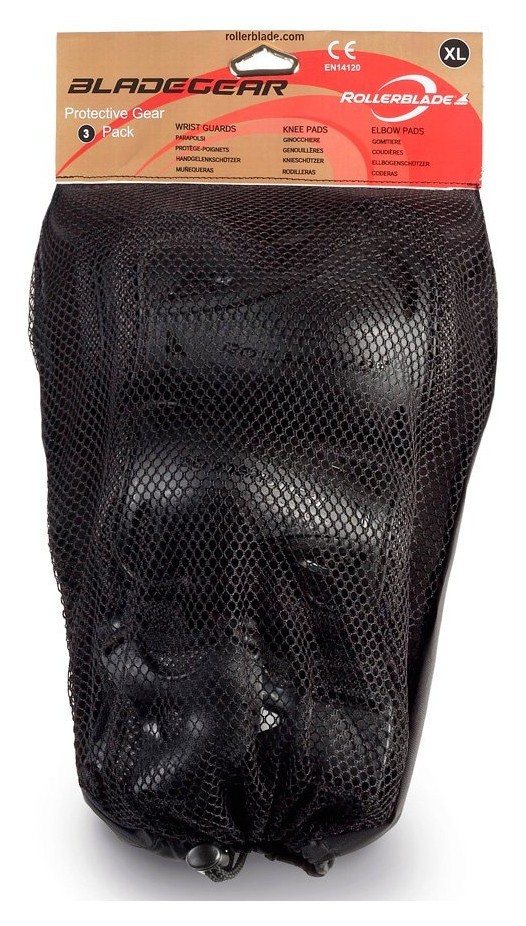 Захисний комплект Rollerblade BLADEGEAR 3 PACK L Black (06310200 001), RCH_10668