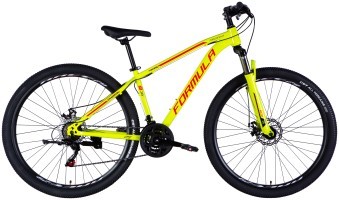 Велосипед ST 29" Formula DRAGONFLY AM DD рама-16" зелено-червоний 2025