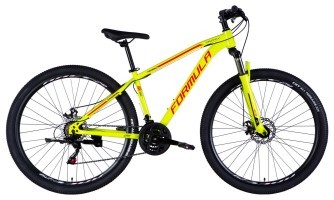 Велосипед ST 29" Formula DRAGONFLY AM DD рама-16" зелено-червоний 2025