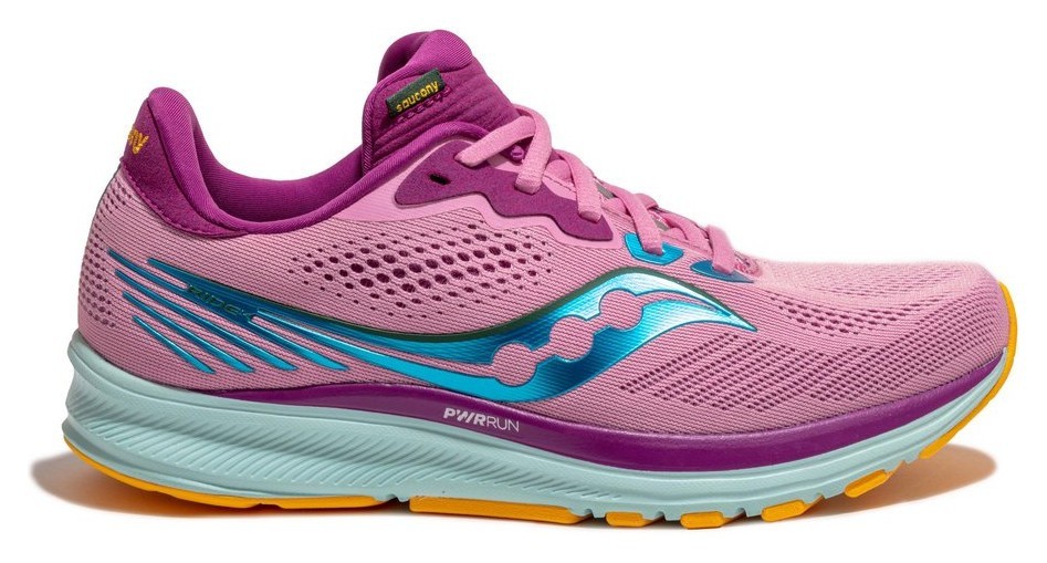 Кроссовки женские для бега Saucony RIDE 14 W 40.5 (9.0US) Future pink (10650-26S), RCH_13102